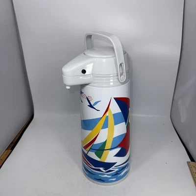 Olla bomba de aire vintage Dayton Hudson Marshall cafetera de campo jarra de 64 OZ Foto 1 de 4