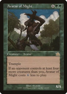 Avatar of Might 109 LP Normal Prophecy MTG EN - Picture 1 of 1