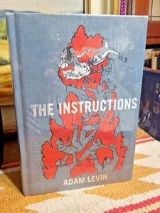The Instructions - Hardcover By Levin, Adam -SCARCE HTF Edition - Sealed / New - Imagen 1 de 6