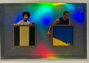 2024 Keepsake Bruce Lee 50th Anniversary Kaleidoscope Stephen Curry Dual Relics - Picture 1 of 2