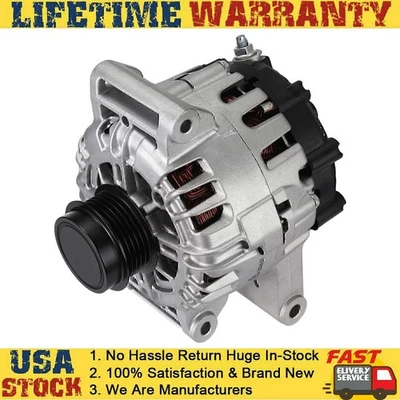 Alternator for 2010-2014 2015 GMC Terrain 2010-2015 Chevrolet Equinox L4 2.4L S - Image 1 of 4
