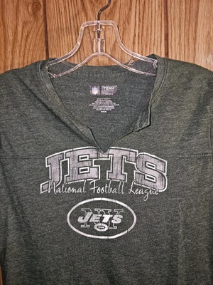 Camiseta retro retro retro retro para mujer New York Jets con logotipo gráfico verde NFL Foto 1 de 4