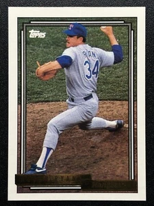 1992 Topps Gold #1 Nolan Ryan Texas Rangers Houston Astros - Bild 1 von 2