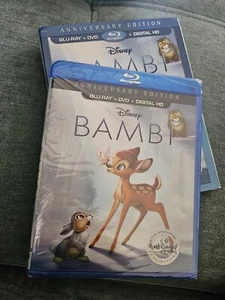 Bambi (Blu-ray, DVD, Digital Copy 1942)  BRAND NEW SEALED AW/SLIP COVER  - Bild 1 von 3