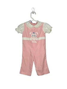 Vintage Cherub Wonderalls sz infant one piece outfit 3-6-9 months - Picture 1 of 3