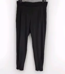 Athleta Jogginghose Tapered Beintaschen leicht schwarz weich Damen Gr. L " - Bild 1 von 8