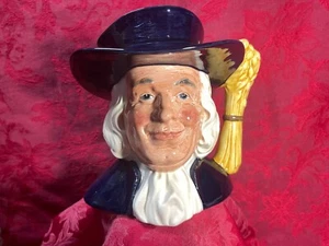 Royal Doulton Toby Krug MR. QUAKER D6738 groß Made in England ausgestellt 1984 - Bild 1 von 10