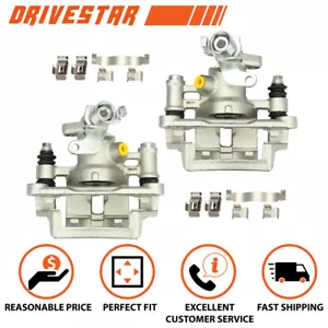 Drivestar Pair:2 Rear Left Right Disc Brake Caliper for 1985-1987 Toyota Corolla - Picture 1 of 5