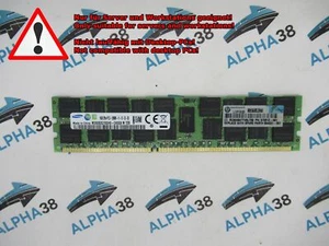 Samsung 16 GB (1x 16 GB) DDR3-1600 PC3-12800R M393B2G70QH0-CK0Q8 CL11 Server Ram - Bild 1 von 1