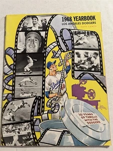 1968 LOS ANGELES DODGERS Yearbook SANDY KOUFAX Don DRYSDALE Don SUTTON Lasorda - Picture 1 of 11