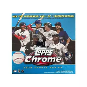 2020 Topps Chrome Update Baseball Mega Box (Blue) - Picture 1 of 1