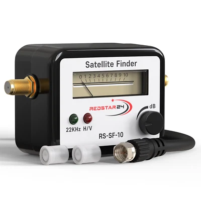 Sat Finder Digitale Satellitare Sat Finder con Puntatore e Display LED Campeggio 4K HD - Immagine 1 di 4