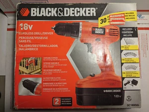 Black and Decker - Cordless Drill / Driver GC1800VA - Picture 1 of 18