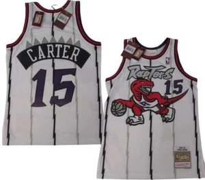 New 1998-99 Vince Carter #15 Raptors Mens Mitchell & Ness Swingman Jersey $130 - Picture 1 of 12