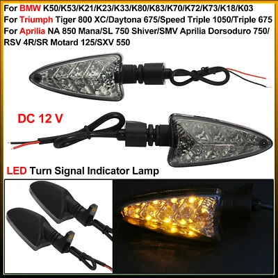 Lámpara indicadora de señal de giro LED, para BMW K03, Triumph Triple 675, Aprilia SXV 550 Foto 1 de 4