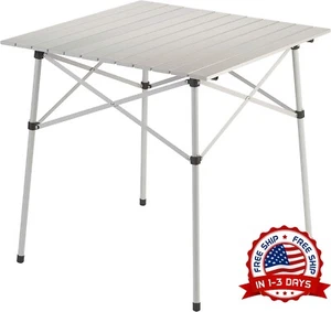 Mesa Plegable Portátil De Aluminio Para Camping Y Comidas Al Aire Libre Nuevo - Imagen 1 de 8