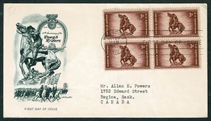 SE68C UNITED STATES 1948 FDC 50th anniversary of the rough riders - Picture 1 of 2