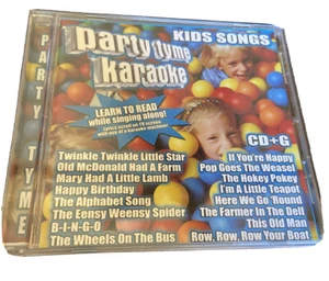 Various Artists : Party Tyme Karaoke: Kids Songs Rock 1 Disc CD - Picture 1 of 3