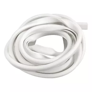 13/64"x 5/16"x 6.5ft Rubber U Channel Edge Trim Fits 1.5-2.5mm Edge White - Picture 1 of 5