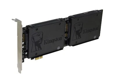 Sedna - PCI Express Quad 2.5 Inch SATA SSD Controller Card (with Built in Pow... - Image 1 of 4