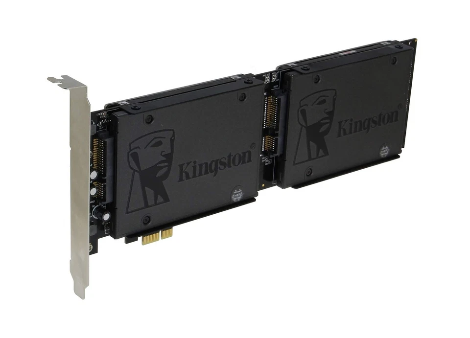 Sedna - PCI Express Quad 2.5 Inch SATA SSD Controller Card (with Built in Pow... - Image 1 of 4