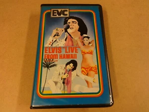 VHS VIDEO / ELVIS PRESLEY - ELVIS LIVE FROM HAWAII - Picture 1 of 2