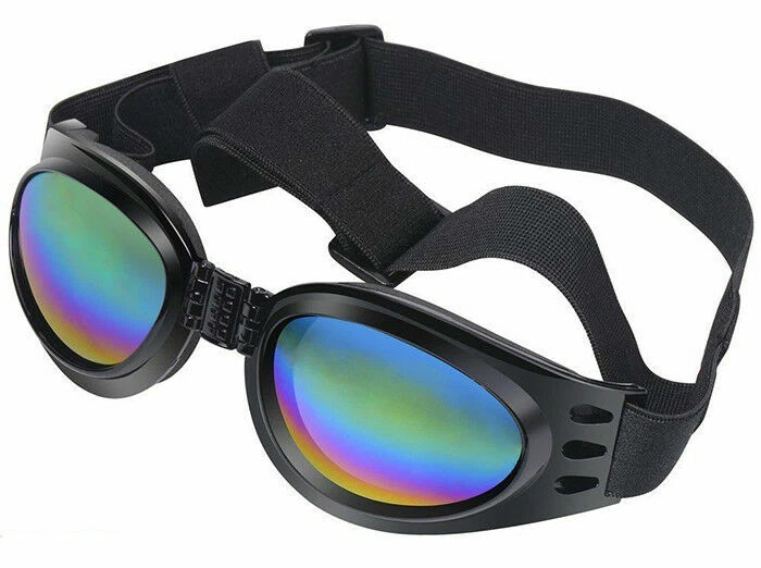 Qumy Dog Goggles Eye Wear Protection Waterproof Pet Sunglasses for Dogs About 15