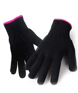2 guantes resistentes al calor para peinar el cabello, usar rizador, plancha y r - Foto 1 di 11