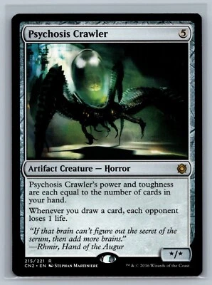 Magic MTG Conspiracy: Take the Crown Psychosis Crawler #215/221 TCG CCG - Image 1 of 2