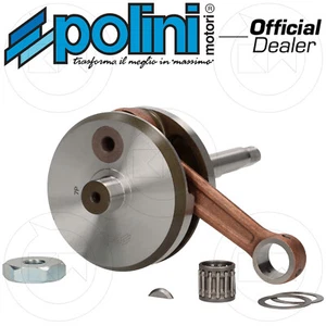 210.0074 ALBERO MOTORE POLINI LAMELLARE EVOLUTION SPINOTTO Ø12 PIAGGIO CIAO SI - Picture 1 of 7