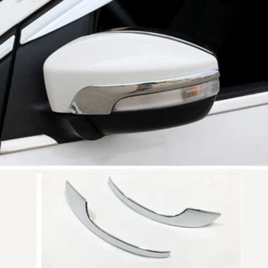 For Ford ECOSPORT 2018-2022 Chrome Side Mirrors Rearview Trim - Picture 1 of 7