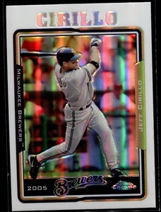 2005 Topps Chrome Update Refractor #UH76 Jeff Cirillo Brewers Mengenrabatte! - Bild 1 von 1