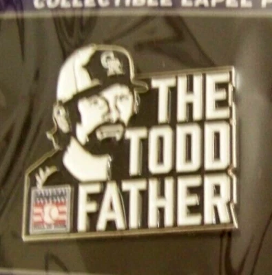 2024 Baseball Hall of Fame Todd Helton pin The Todd Father Colorado Rockies - Image 1 of 4