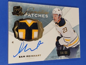 2014-15 UD THE CUP SAM REINHART ROOKIE AUTO SIGNATURE MATERIALS SIGNED SP #/99 - Picture 1 of 11