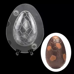 Molde de chocolate de policarbonato de huevos de Pascua 3D para confitería de huevos de Pascua - Imagen 1 de 4