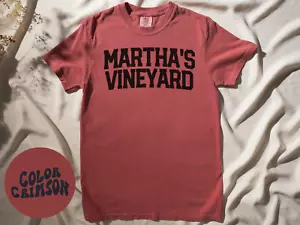 Martha's Vineyard Massachusetts MA Shirt Gifts T-Shirt Short Sleeve Tee Unisex - Picture 1 of 6