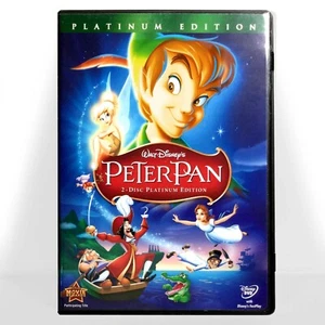 Walt Disney's - Peter Pan (2-Disc DVD, 1953, Full Screen, Platinum Ed) - Picture 1 of 4