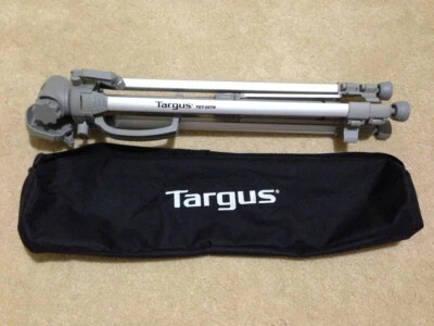 Targus Pro Tripod Camera SLR Camcorder Telescope Scope Adjustable 58" Level - Image 1 of 4