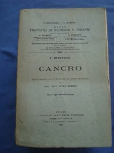 Medicina Meretrier Cancro Appendice E Note Dott. Bobbio 1910 - Imagen 1 de 1