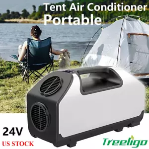 24V Portable Air Conditioner Tent Air Conditioning Electric Low Power Consum US - Picture 1 of 19