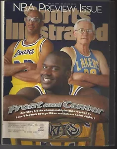 SPORTS ILLUSTRATED 11-11-96 Shaq Jabbar Mikan excellent condition - Picture 1 of 1
