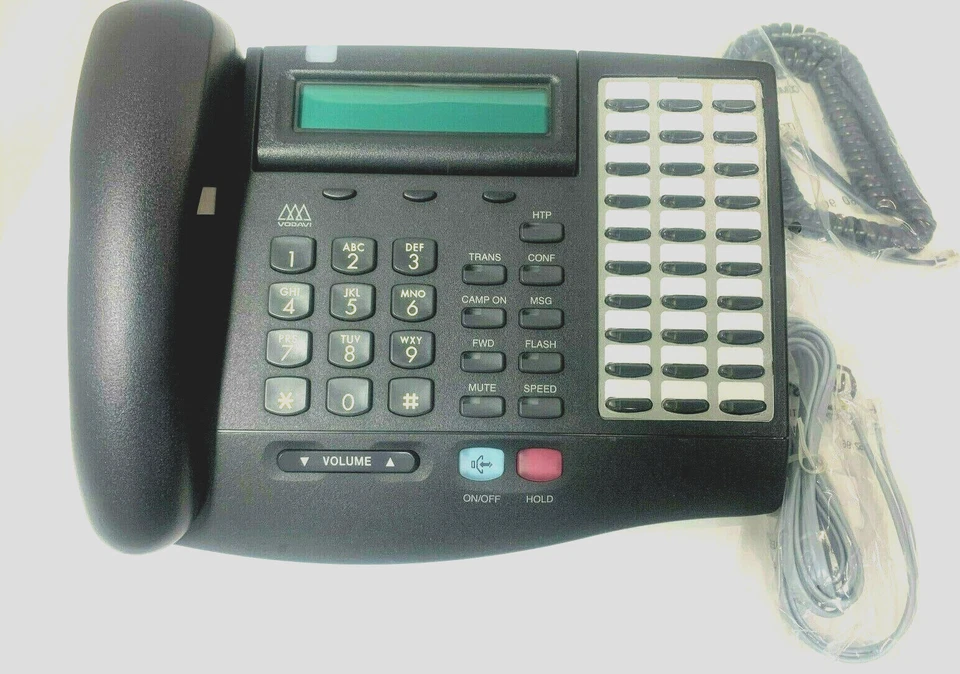 Vodavi XTS 3015-71 Office Phone 30-Button Executive Display Charcoal / Black - Image 1 of 1