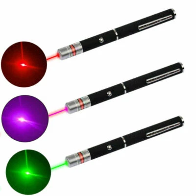 2X Laserpointer Bis 8000M Grün Reichweite EXTREM STARK / SEHR HELL 1mW USB &Akku - Bild 1 von 4