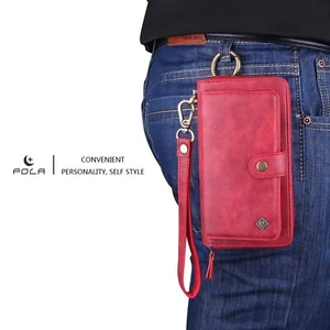 Sense TW102/Moxee M2160/Sharp Rouvo V Case multifunction Wallet Leather Zipper - Picture 1 of 26