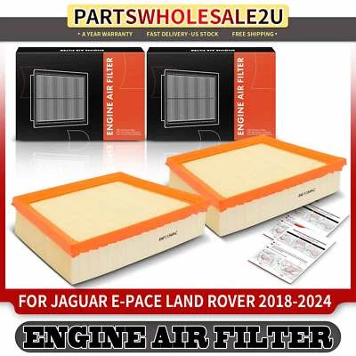 2x Engine Air Filter for Land Rover Discovery Sport 2018-2024 Range Rover Evoque - Image 1 of 4