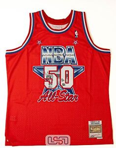 David Robinson Signed "10x ASG" 1991 All Star Game Mitchell & Ness Jersey BAS