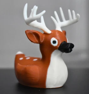 Whitetail Deer Duck, Dashboard Buddy, Ducking, Get Ducked - Picture 1 of 4
