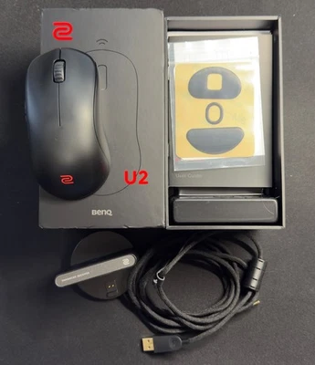 BenQ Zowie U2 Wireless Gaming Mouse Black Tested/Amazing condition  - Image 1 of 4