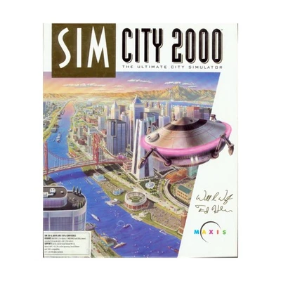 Maxis Computer Game SimCity 2000 (PC 3.5") EX - Image 1 of 2