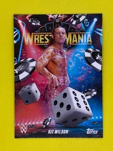 Kit Wilson Topps WWE Wrestlemania 41 2025 Exclusive Limited Wrestling Card - Picture 1 of 1